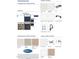 Selection of exterior and interior finishes, including carpet, lighting and bath hardware at 70 Little Creek Dr, Lillington, NC 27546