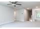 Loft with neutral walls, carpet, and lots of light at 266 Fast Pitch Ln, Four Oaks, NC 27524