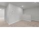 Small bedroom has neutral walls, carpet, and a window at 951 Alma Railway Dr # 561, Wake Forest, NC 27587