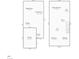 Detailed floor plan showcasing the layout of the home's kitchen, bedrooms, and living spaces at 951 Alma Railway Dr # 561, Wake Forest, NC 27587