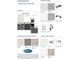 Selection of interior finishes, including cabinets, countertops, and flooring options at 96 Little Creek Dr, Lillington, NC 27546