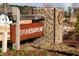 Stonebarrow neighborhood sign with stone and wood exterior at 305 Little Creek Dr, Lillington, NC 27546