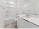 Bathroom with tub/shower combo and vanity with sink at 624 Gainer Dr # 17, Raleigh, NC 27610