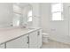 Bathroom featuring a single sink vanity and tub shower combo at 205 Mugby Rd # 173, Raleigh, NC 27610