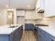 Modern kitchen with stainless steel appliances, a gas range, and ample counter space at 1253 Barreto Dr, Wendell, NC 27591