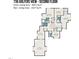 Second floor plan showing 4812 sq ft gross living space, including bonus room and multiple bedrooms at 736 Golfers View Vw, Pittsboro, NC 27312