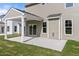 Covered patio area is perfect for outdoor entertaining and seamlessly extends the living space at 1224 Cricket St, Elon, NC 27244