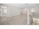 Upstairs loft area with carpet at 1228 Cricket St, Elon, NC 27244