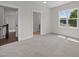 Bright bedroom with neutral carpet and trim, and lots of natural light at 5124 Grist Stone Way, Youngsville, NC 27596