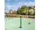 Splashpad with spray features, benches and green grass at 1425 Patchings Ln, Knightdale, NC 27545