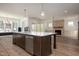 Spacious kitchen island with stainless steel appliances, perfect for modern living at 1226 Red Cedar Ct, Youngsville, NC 27596