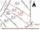 Land Survey for the property showing lot lines and the surrounding lots at 1226 Red Cedar Ct, Youngsville, NC 27596
