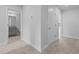 Hallway featuring doorways to the bathroom and bedroom at 937 Alma Railway Dr # 555, Wake Forest, NC 27587