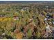 Wide shot of neighborhood showcasing autumn colors at 2600 Wade Ave, Raleigh, NC 27607