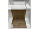Tan cabinet, white countertop, and light brown flooring selection at 276 White Oak Garden Way # 210, Garner, NC 27529