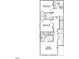 Second floor floor plan of primary bedroom, bathroom, and additional bedrooms at 276 White Oak Garden Way # 210, Garner, NC 27529