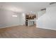 Spacious living area flowing into an eat-in kitchen with stainless appliances at 255 Chesapeake Commons St # 90, Garner, NC 27529