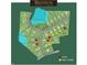 Community map highlighting lot availability, green spaces, and sold properties at 20 Water Willow Ln, Zebulon, NC 27597