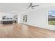 Spacious living room with hardwood floors and lots of natural light at 444 Billingshurst Way, Knightdale, NC 27545