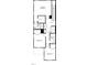 Detailed floorplan showcasing primary bedroom suite and bathroom with secondary bedrooms and bathrooms at 120 Parker Ln, Mebane, NC 27302