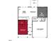 Floor plan featuring bedroom 4 on the first floor at 1216 Dimaggio Dr # 29, Raleigh, NC 27616