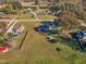Aerial view of a house with a large backyard at 3217 Satterwhite Point Rd, Henderson, NC 27537