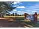 Brick sign for Kerr Lake Country Club, welcoming guests at 3217 Satterwhite Point Rd, Henderson, NC 27537