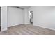 Bedroom with carpet floors and attached bathroom at 11320 International Dr, Middlesex, NC 27557