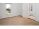 Cozy bedroom with carpet, a window that provides natural light and views of the outdoors at 206 Pike Memory Ln, Staley, NC 27355