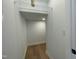Walk-in closet with shelving and ample storage space at 409 Marthas View Way, Wake Forest, NC 27587