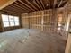 Under construction kitchen with window and framing at 6044 Scalybark Road, Durham, NC 27712