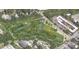 Illustrative aerial view of a property highlighting green spaces, waterways, and walking paths, enhancing community appeal at 807 W Trinity Ave # 220, Durham, NC 27701