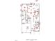 First floor plan featuring a spacious layout, owner's suite, kitchen, and garage at 1060 Fairhaven Dr # 96, Mebane, NC 27302