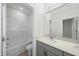 Bathroom with shower/tub combo and single vanity at 20 Nettle Ln # 239, Clayton, NC 27520