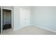 Bedroom with neutral carpet and a double-door closet at 286 Yellowwood Ave, Spring Hope, NC 27882