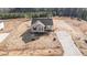 Aerial view of a house and driveway at 145 Brookhaven Dr, Spring Hope, NC 27882