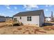 Gray house with wooden deck and backyard at 145 Brookhaven Dr, Spring Hope, NC 27882