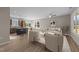 Open-concept living room seamlessly connects to the kitchen, perfect for entertaining guests at 145 Brookhaven Dr, Spring Hope, NC 27882