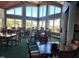 Bright community room with large windows and ample seating at 149 Brandy Ml, Pittsboro, NC 27312