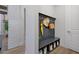 Entryway with built-in bench and storage at 149 Brandy Ml, Pittsboro, NC 27312