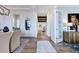 Bright hallway with view into dining and living areas at 149 Brandy Ml, Pittsboro, NC 27312