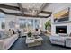 Spacious living room with fireplace and high ceilings at 149 Brandy Ml, Pittsboro, NC 27312