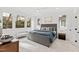 Bright bedroom with large windows, plush carpet and ample natural light at 2417 Mayview Rd, Raleigh, NC 27607