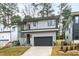 Modern two-story home with attached garage at 2417 Mayview Rd, Raleigh, NC 27607