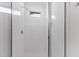 Bright, spacious shower with subway tile and glass enclosure at 2417 Mayview Rd, Raleigh, NC 27607