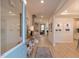 Bright and spacious entryway with light hardwood floors at 271 White Azalea Way, Homesite 30, Benson, NC 27504