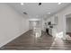 Bright and airy living room with hardwood floors and natural light at 811 Pryor St, Mebane, NC 27302