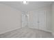 Spacious bedroom with carpet and double door closet at 813 Pryor St, Mebane, NC 27302