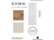 Interior design selections displaying flooring, door, trim, and Sherwin Williams Snowbound paint at 3341 Colby Chase Dr, Apex, NC 27539