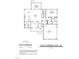 Main floor plan of The Cumberland, featuring kitchen, living, dining, and Primary suite at 7553 Sweetwater Dr, Nashville, NC 27856